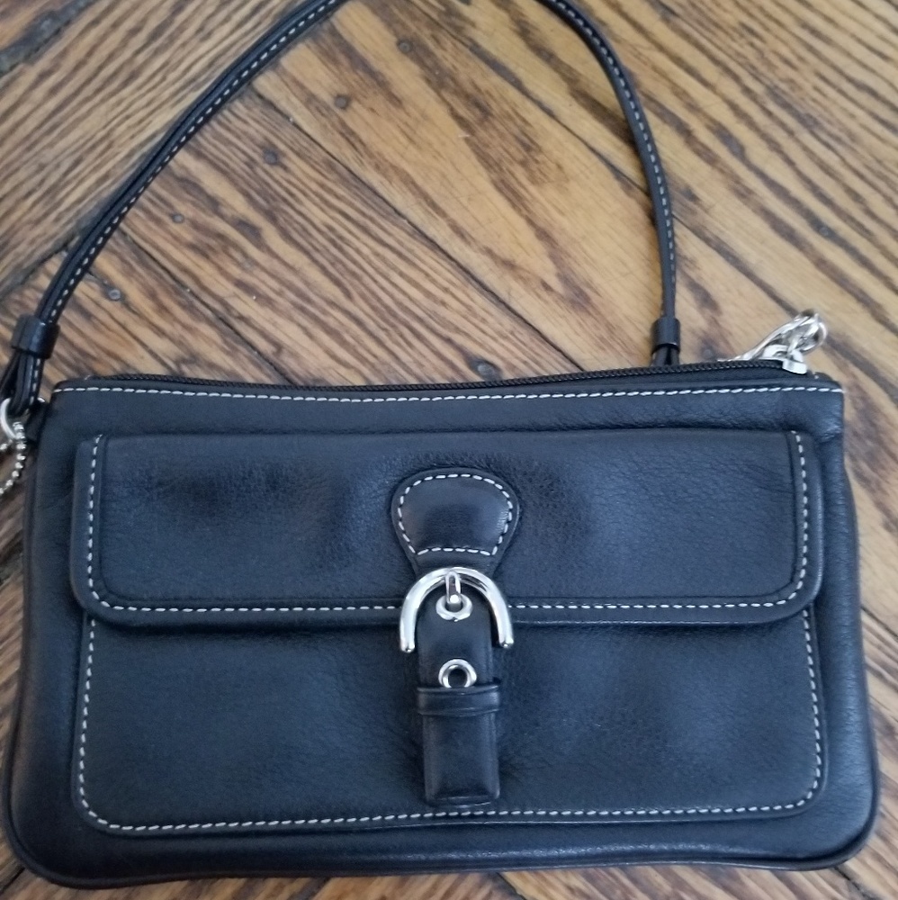 Coach Leather Wristlet